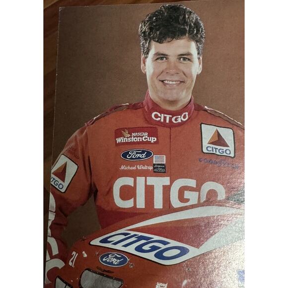 Citgo Gasoline #21 Waltrip Ford Thunderbird T-Bird NASCAR Racing + Race Promo - Picture 6 of 6